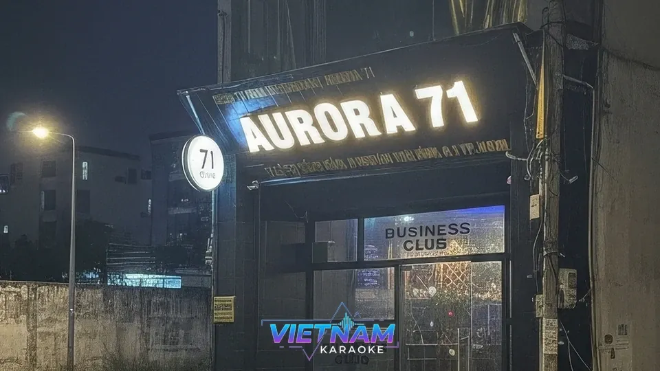 호치민 오로라 가라오케 외부 전경